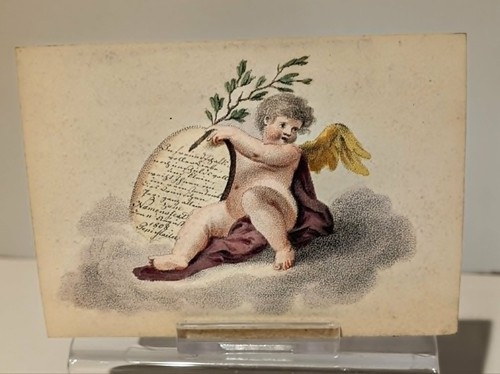 1808 biedermeier greeting card - 1808,