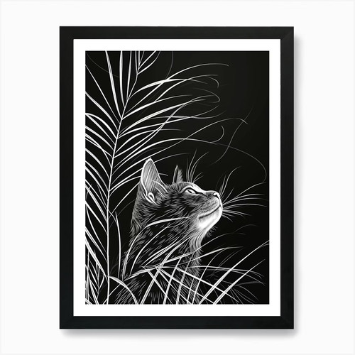 Poster arte parete esotico - parete,