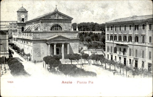Cartolina epoca anzio italia - cartolina,