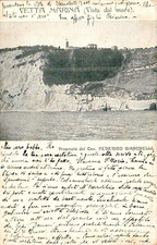 du148 cartolina sirolo vetta