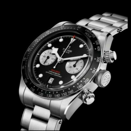 Tudor black bay - black, chrono