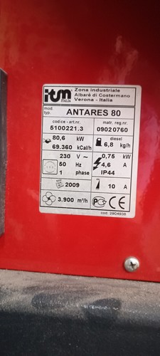 Generatore aria calda - generatore,