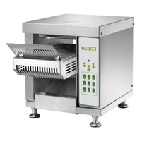 Tostapane a tappeto continuo tostiera automatica 50/150 pezzi ora alberghi bar