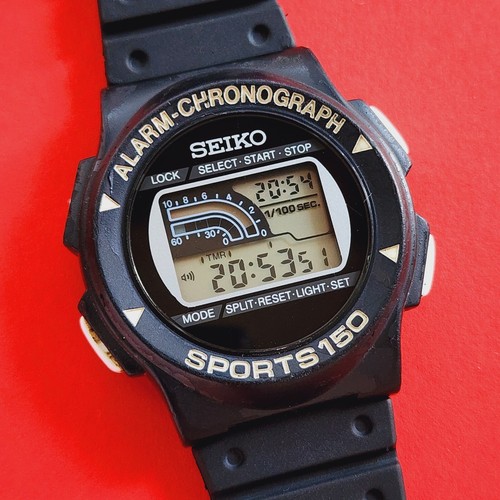 Seiko alarm chronograph sports - alarm,