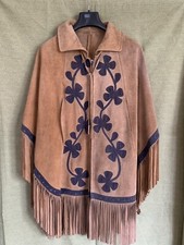 Poncho Mantella con frange