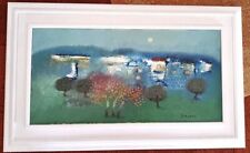 Manlio Bacosi..Olio Su Tela con Cornice Nuova Bianca+2 Opere.Tutto Come Da Foto