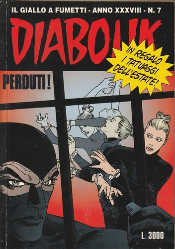 Diabolik anno xxxviii 7 - anno, n°7
