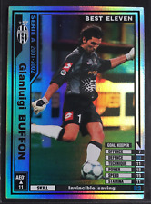 2001-02 Panini WCCF Serie A Best Eleven AE01 Gianluigi Buffon Scheda Rifrattore