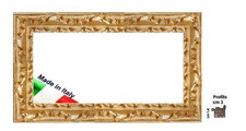Cornice in legno in oro
