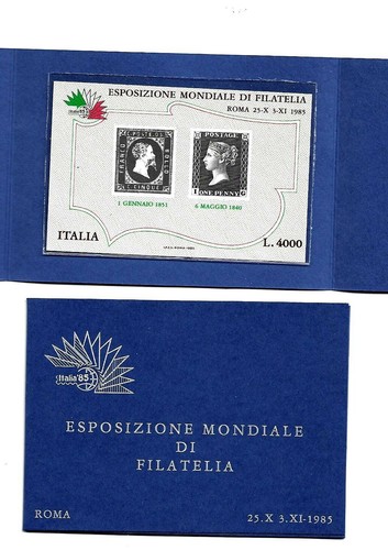 Italia 1985 foglietto l - -,