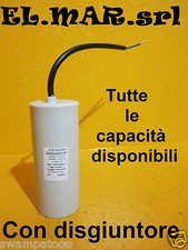 Condensatore con Disgiuntore Elettronico Motore elettrico monofase alta coppia 