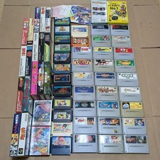 Lotto Cartucce Gioco Nintendo Famicom Giappone Retro Collezione 25 Più Rare