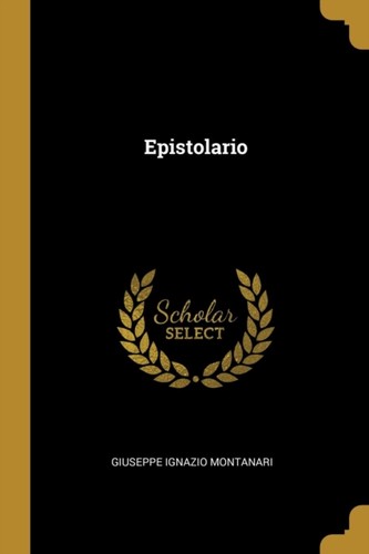 Montanari epistolario new - -,