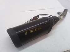 Kawasaki Z 750 r 10 14 scarico terminale marmitta originale graffi