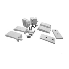 Cerniere complete per porte box doccia Samo New Cee RIC1069