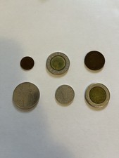 Lotto 8 monete Lire italiane