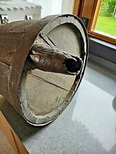 ANTICO IMBUTO troncoconico DI LEGNO DOGHE  PER BOTTE ATTREZZO RURALE DA CANTINA