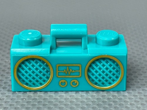 Lego radio boom - boom, turchese