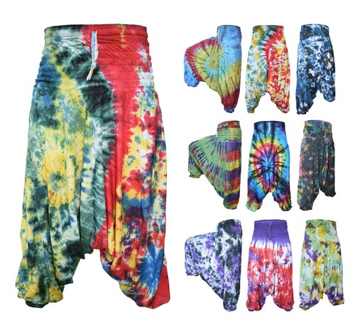 Pantaloni harem baggy - baggy, alta