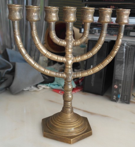 Candelabro ebraico candeliere - candelabro,