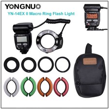 Yongnuo YN14EX II TTL Macro Ring Flash Light Speedlite for Canon DSLR Cameras