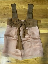 Top donna PINKO in seta rosa