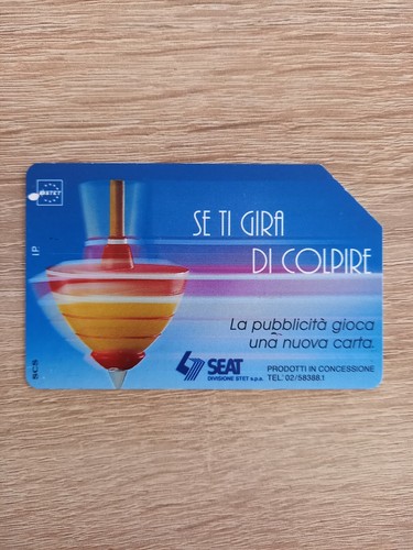 Scheda carta telefonica ti - carta,