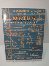 Math answer booklet - 5, greg
