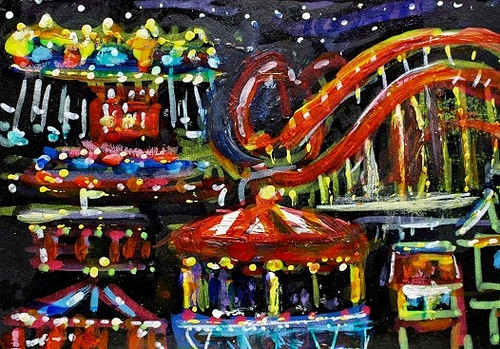 Quadro originale aceo - quadro,
