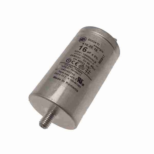 Condensatore µf con cavi - 12,
