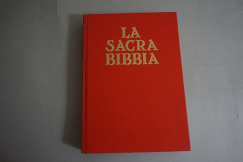 Sacra bibbia edizione - sacra,
