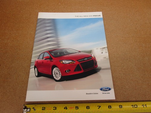 Brochure vendita ford focus - brochure,