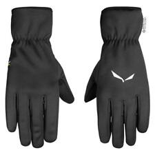 Salewa Guanti Unisex Finger Gore® Windstopper®, Trekking - 0910 (Black Out)