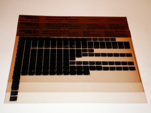 Microfiche catalogo ricambi - catalogo,