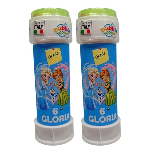 Bolle sapone frozen - di,
