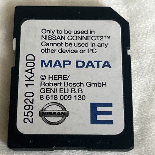 Scheda dati mappa nissan - dati,