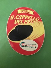 ADESIVO STICKER IL CAPPELLO DEL PRETE GIOCHI DI ABILITA CAMINATI VINTAGE1980