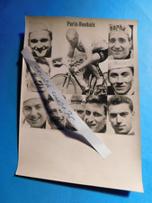 photo originale PARIS ROUBAIX 1960 RIVIERE ANQUETIL VAN LOOY SIMPSON MAHE ANGLAD