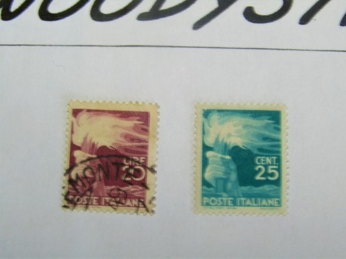 Francobollo italia 1945 - italia, 20