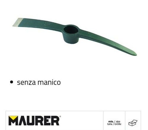 Piccone maurer punta e - e, zappa