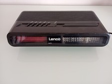 Radio sveglia anni 80 lenco am-fm radio funzionante