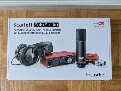 Focusrite scarlett solo studio - scarlett,