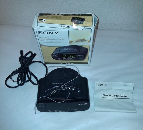Sony icf c212 - sony, machine