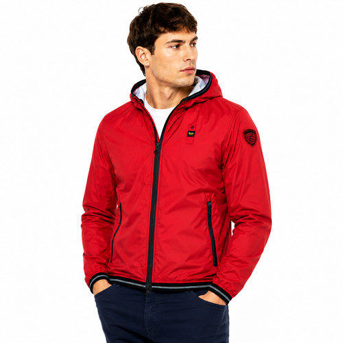 Giubbotto uomo blauer rosso - blauer,