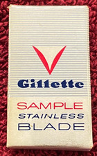 Rara lama Gillette anni 50 in