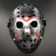 Maschera hockey realistica - maschera, da