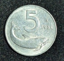 1954 italy lire - 5,