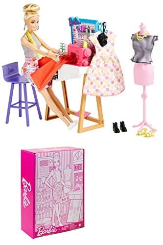 Barbie playset atelier con - barbie,