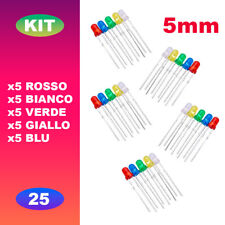 LED 5mm COLORATI ROSSO VERDE
