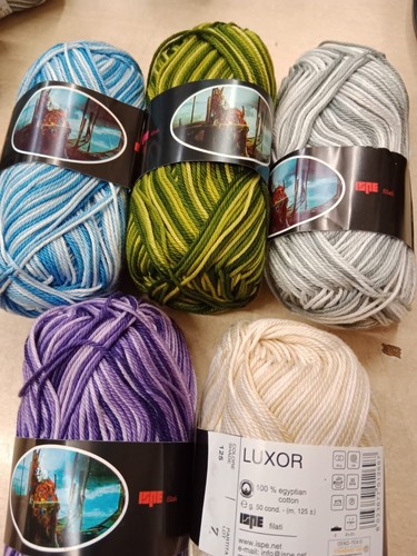 Stock filati puro cotone - ,